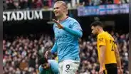 Haaland anotó un nuevo hat-trick: llegó a 25 goles y superó la marca de Salah y Son