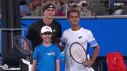 ¡Cerca de la hazaña! Juan Pablo Varillas perdió 3-2 ante Alexander Zverev en el Australian Open