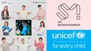 Artistas de SM Entertainment cantan juntos para UNICEF