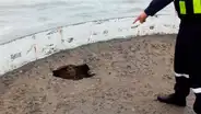 Trujillo: oleaje anómalo inundó muelle de Huanchaco alarmando a vecinos