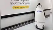 Crean robot ‘pingüino’ con inteligencia artificial que transporta medicamentos en hospitales