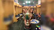 Salieron campeonas de la liga italiana de vóley y lo celebraron con un desnudo [FOTOS]