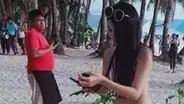 Una turista es detenida por usar ‘microbikini’ en la playa [FOTOS y VIDEO] 