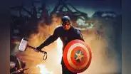 Avengers: Endgame: Capitán América usa el Mjolnir, martillo de Thor, en fotos virales