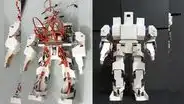 Inventor peruano diseña robot humanoide y económico con materiales de oficina