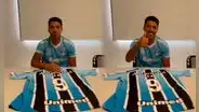 Gremio presentó a Luis Suárez como su flamante ‘9′ para disputar el Brasileirao