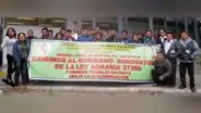Trabajadores de agroindustria exigen derogar Ley de Promoción Agraria