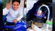 Facebook viral: Increíble invento para no gastar en combustible fue ideado por peruano [VIDEO] 