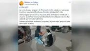 Pareja ofrece alimentos y cariño a perros callejeros durante la cuarentena [FOTOS]