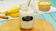 Batido de plátano (receta y video)