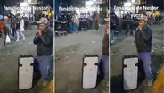 Cantante callejero se hace viral en TikTok por imitar al vocalista de Maroyu