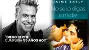 Diego Bertie cumpliría 55 años: ¿dónde ver “No se lo digas a nadie”, cinta que lo vinculó a Bayly?