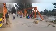 Paro en Áncash: manifestantes bloquean el único ingreso de Lima a Huaraz