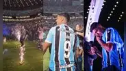 ¡Ante el aliento de 50.000 hinchas! Suárez vivió una emocionante presentación en Gremio
