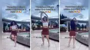 Joven venezolana suelta sus mejores pasos en la selva y desata la locura entre sus seguidores