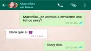Vía WhatsApp: su amiga le envía esta foto "sexy" y él queda impactado