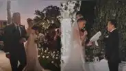 ¿Cómo fueron los románticos vestidos de novia de Brunella Horna?