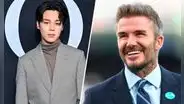 Jimin de BTS y David Beckham se lucen juntos en el Dior Fashion Show y fans enloquecen