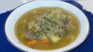CÓMO PREPARAR SOPA DE TRIGO CON CARNE