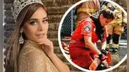 ¿Quién es Nathaly Terrones, la candidata a Miss Perú que sirvió de bombera durante el incendio en Lima?