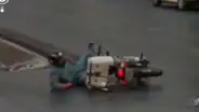 Google Maps: imprudente motociclista es captado sufriendo un terrible accidente [FOTOS]