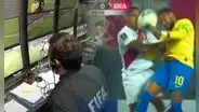 Conmebol difunde audios: árbitros del VAR no vieron mano de Neymar en primer penal [VIDEO]