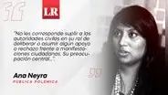 ¿Solo resguardar el orden?