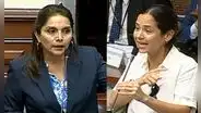 Sigrid Bazán y Patricia Juárez protagonizan tensa discusión en el Pleno: “Valeriana para la señorita”