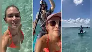 Anahí de Cárdenas y Elías Maya viajaron de luna de miel a las Bahamas y muestran sus primeras fotos