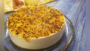 Cheesecake de maracuyá 