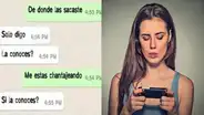 En WhatsApp era acosada con sus fotos íntimas y ella responde así