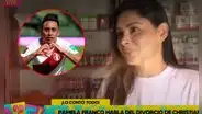 Pamela Franco se molesta al ser vinculada con Christian Cueva: “No sé de dónde sacan eso”