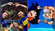 Los mejores festejos de Toto Salvio al estilo de Dragon Ball Super [FOTOS Y VIDEO]