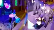 Intervienen a sujeto ebrio por presuntamente intentar robar autopartes [VIDEO]