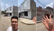 ¡Error épico! Albañil pinta la casa equivocada y termina troleado: “El único feliz es el vecino”