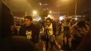 Represión y uso indiscriminado de lacrimógenas en marcha del 12N