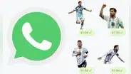 WhatsApp: ¿cómo obtener los stickers de Messi con la selección de Argentina?