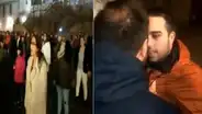 Hombre irrumpió mientras entonaban canto feminista gritando: ”¡Ahora a casa a hacer la cena!” [VIDEO]