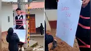 Joven se ata a un poste para declarar su amor en Amazonas: “El verdadero amarre”