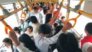 Jorge Muñoz prometió mejorar la ventilación de los buses del Metropolitano [VIDEO]
