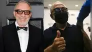 Emilio Estefan recibe vacuna contra el coronavirus en Miami