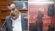 Exministro Iber Maraví fue captado azuzando marchas en la región Ayacucho
