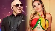 En YouTube, Karol G y Pitbull lanzan remix de 'Dame tu cosita' y es una sensación