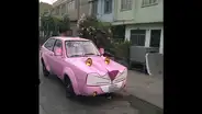 Facebook: Peruano "tunea" su auto inspirado en la Pantera Rosa y el resultado es insuperable [FOTO]