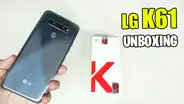 LG K61: unboxing del teléfono de gama media con cinco cámaras y batería de 4.000 mAh [VIDEO]