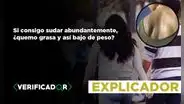 Si consigo sudar abundantemente, ¿quemo grasa y así bajo de peso?