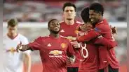 Manchester United goleó 5-0 al RB Leipzig con triplete de Rashford
