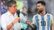Erick Osores criticó a periodistas argentinos por ‘humo’ a Messi: “Impresionante cómo se sobrevende”