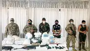 Caen seis narcoterroristas con droga y armamento