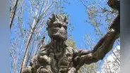 Esculturas de Groot en Cusco impresionaron a director de Guardianes de la Galaxia